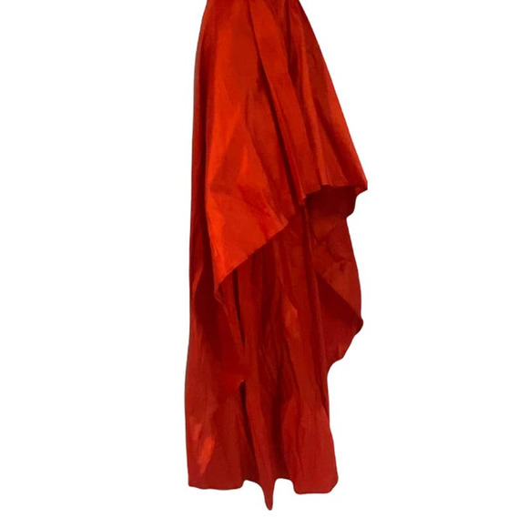 B. Darlin Taffeta Lace High Low Red Cocktail Party Formal Dress Evening Gown - Picture 13 of 15